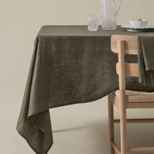 ELI linneduk Mörk khakigrön