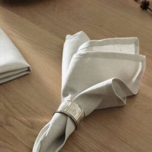 ELI linneservett 2-pack Ljusgrå