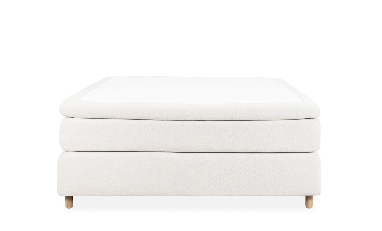 ELIE EXCLUSIVE Kontinentalsäng 160 Fast/Fast Offwhite