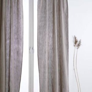 ELISA multifunktionsgardin 2-pack Khakibrun