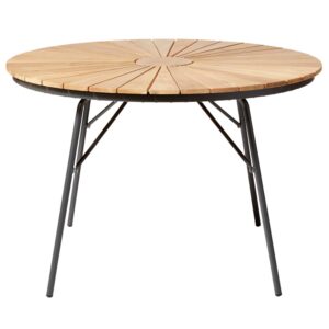 ELLEN Trädgårdsbord Teak/Grå 110