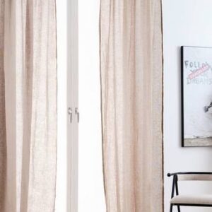 ELLEN linnegardin 2-pack Khakigrå