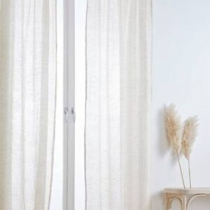 ELLEN linnegardin 2-pack Linnebeige