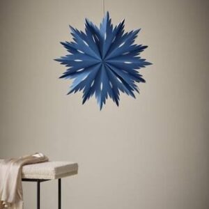 ELLIORA julstjärna ø 58 cm Blå