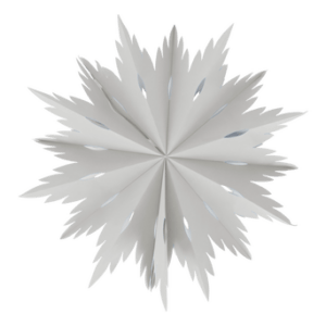 ELLIORA julstjärna ø 58 cm Ljusgrå