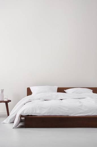 ENA påslakanset dubbelsäng ekologisk Vit