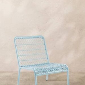 ESTEPONA loungestol Ljusblå