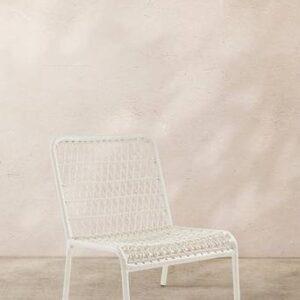 ESTEPONA loungestol Vit