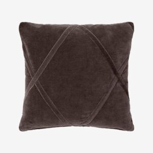 Eightmood – Kuddfodral, Malva 50×50 cm – Brun – Prydnadskuddar & kuddfodral – Från Homeroom