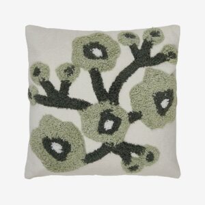 Eightmood – Kuddfodral, Poppy 45×45 cm – Grön – Prydnadskuddar & kuddfodral – Från Homeroom