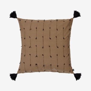 Eightmood – Kuddfodral, Ransvik 60×60 cm – Brun – Prydnadskuddar & kuddfodral – Från Homeroom