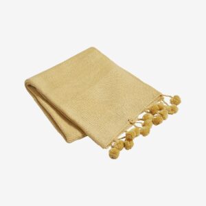 Eightmood – Pläd, Valencia – Gul – Filtar & plädar – Från Homeroom