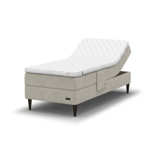 Ekens Elegans Ställbar Säng 105×200 Grå
