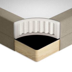 Ekens Elegans Ställbar Säng 180×200 Beige