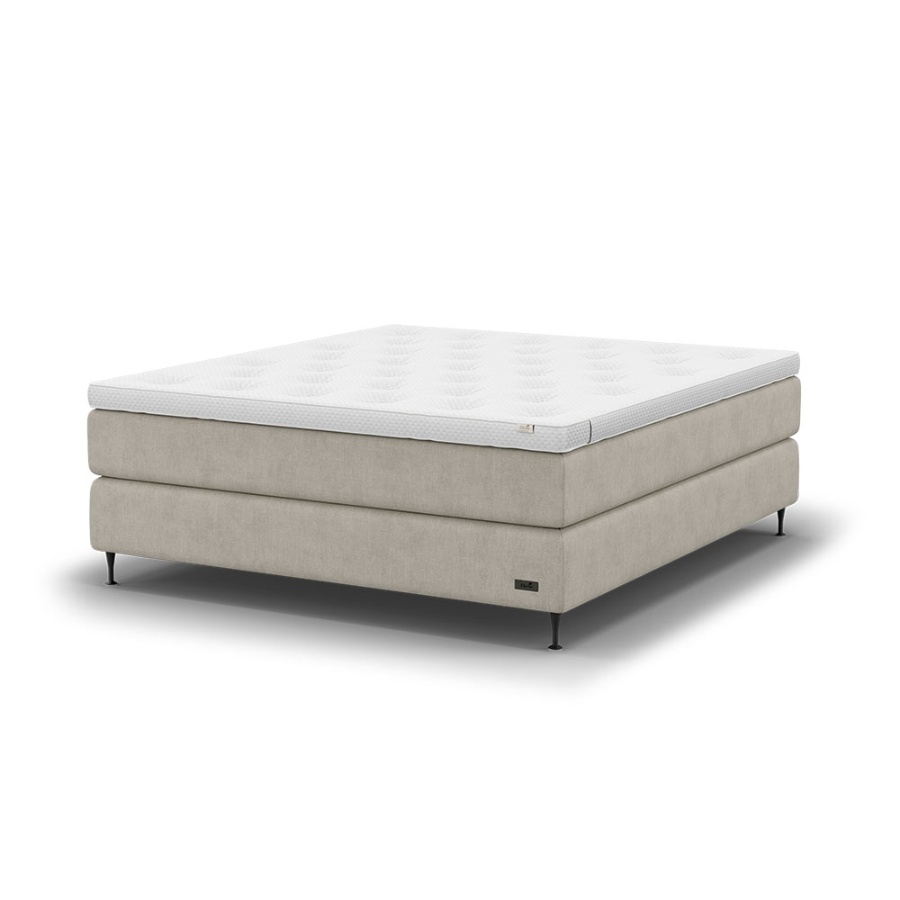 Ekens Exklusiv Kontinentalsäng 180×210 Grå