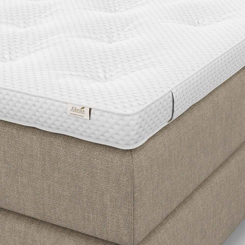 Ekens Tempflex Latex Trens Bäddmadrass 120×200 Vit