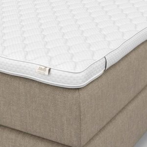 Ekens Tempflex Supersoft Quilt Bäddmadrass 210×200 Vit