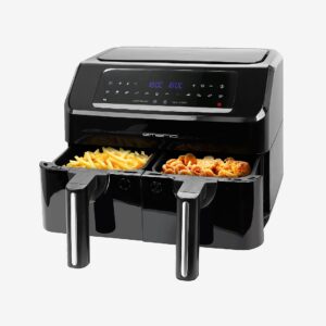 Emerio – Airfryer Dubbel 3,6 l + 3,6 l AF-130376.1 – Svart – Fritöser & riskokare – Från Homeroom