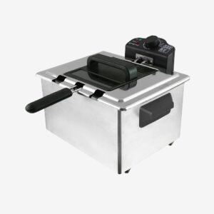 Emerio – Fritös 5l För stora familjen – Grå – Fritöser & riskokare – Från Homeroom