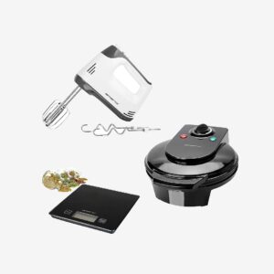 Emerio – Hushållspaket – Flerfärgad – Smörgås- & våffeljärn – Från Homeroom