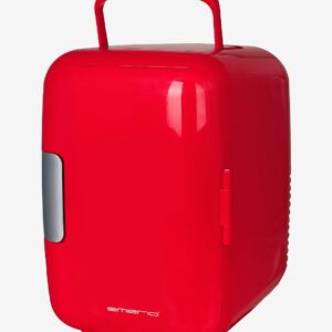 Emerio – Mini-kyl/värmeskåp 4 Liter 220V + 12V adapter – Röd – Köksmaskiner – Från Homeroom