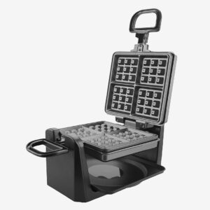 Emerio – Roterbart våffeljärn för belgiska våfflor – Svart – Smörgås- & våffeljärn – Från Homeroom