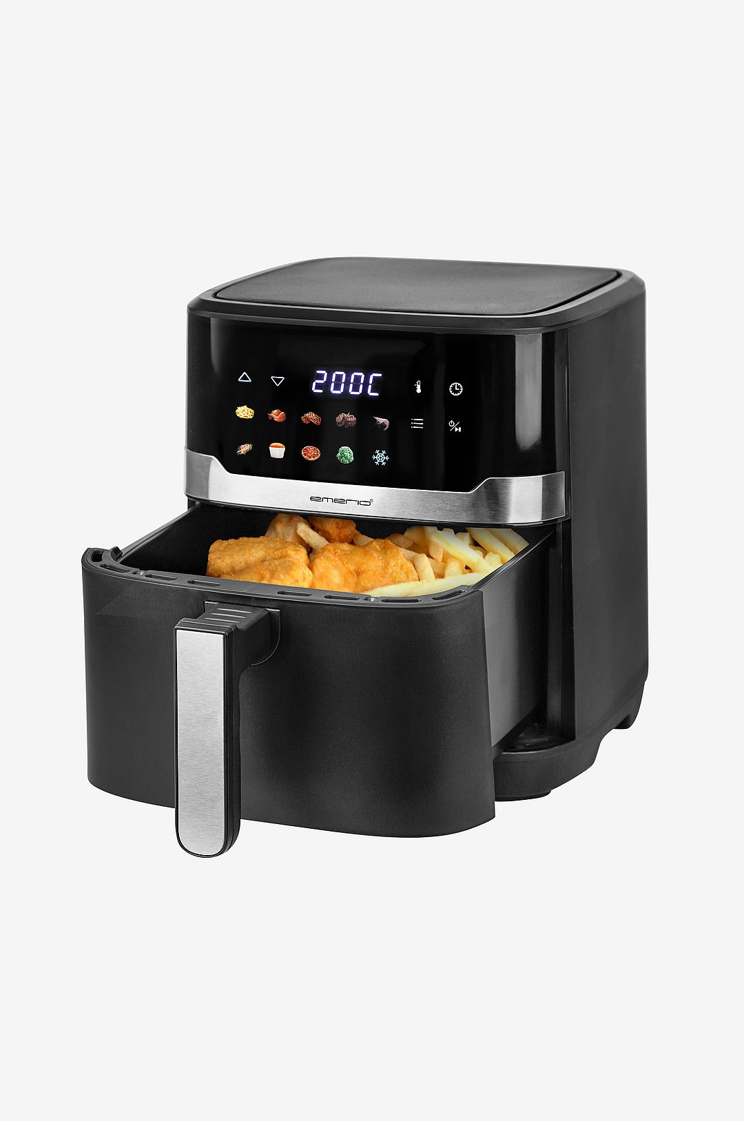 Emerio – Smart fritös – Svart – Fritöser & riskokare – Från Homeroom