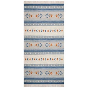 FANNY Matta Blå 80×200