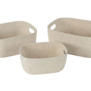 FELICE Korg 3-set Beige