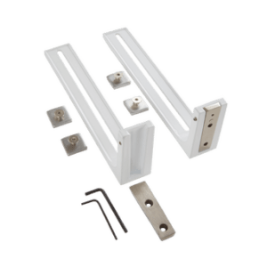 FELIX väggfäste till gardinskena 2-pack Vit