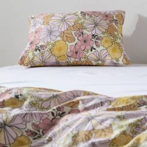 FIORI örngott 50×60 cm Rosa/multi