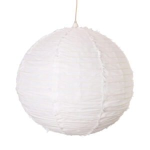 FLORES Klot Taklampa Vit