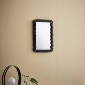 FORTUNE spegel – 44 cm Svart