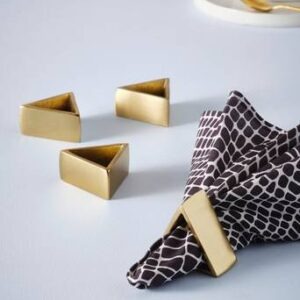 FRANCES servettring 4-pack Guld