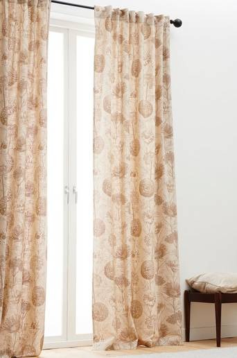 FREYA multifunktionsgardin 2-pack Beige