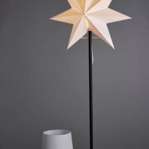 FROZEN jul/bordslampa – hög Svart/vit