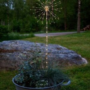 Firework Utomhusdekoration Transparent