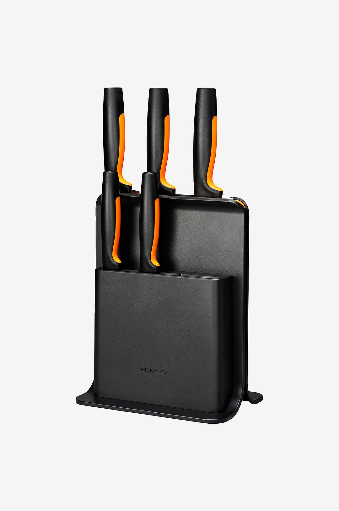 Fiskars – Knivblock i plast med 5 knivar – Köksknivar & tillbehör – Från Homeroom