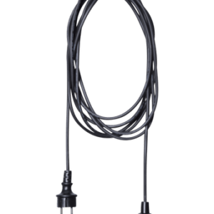 Flex Out lampupphäng utomhus, 5 meter Svart