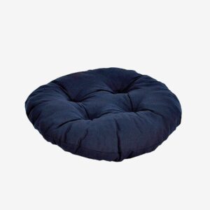 Fritab – Palldyna Ø37cm flock – Blå – Sittdynor – Från Homeroom