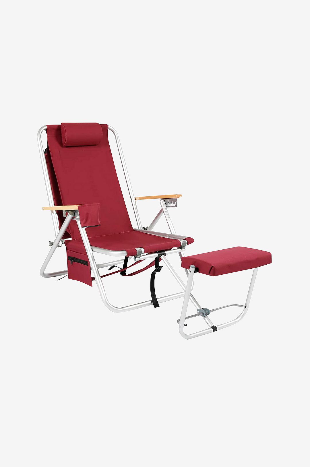 Fritab – Utomhusstol Roxy med kylväska/mobiltelefonficka – Röd – Utefåtöljer – Från Homeroom