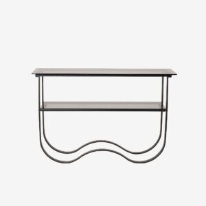 Furniture Fashion – Sidobord Wavy – Svart – Avlastningsbord & sidobord – Från Homeroom