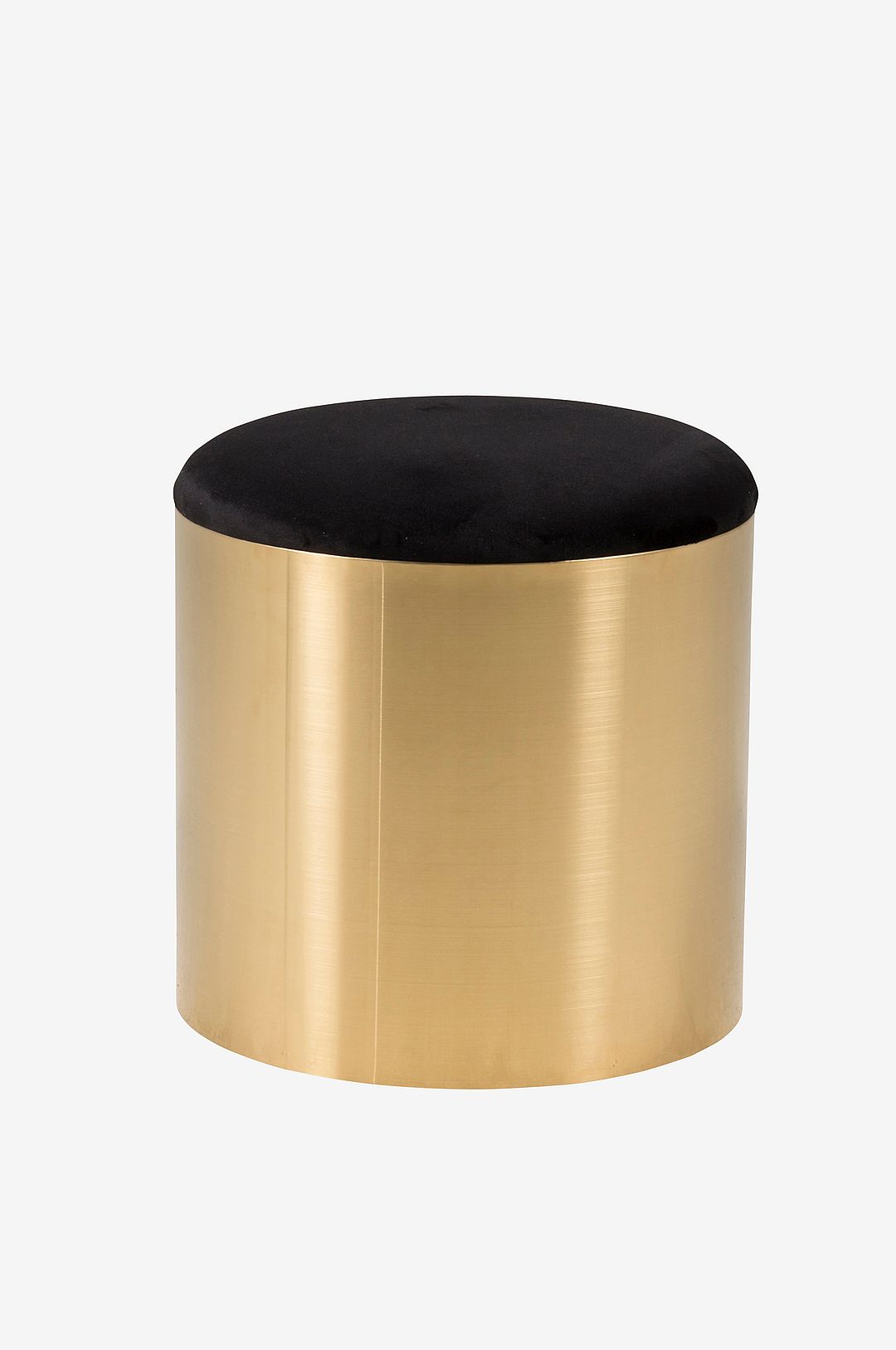 Furniture Fashion – Sittpuff Puff, Diameter 45 cm – Svart – Fotpallar & puffar – Från Homeroom