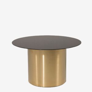 Furniture Fashion – Soffbord Ystad, Diameter 75 cm – Transparent – Soffbord – Från Homeroom