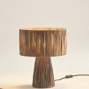 GEMINI bordslampa Brun