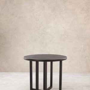 GIBRALTAR matbord ø 90 cm Svart