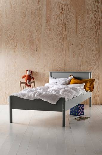 GIRONA barnsäng 90×200 cm Grågrön