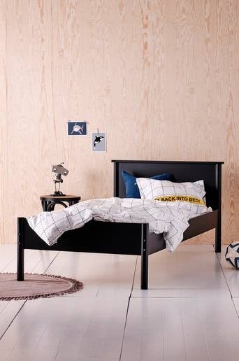 GIRONA barnsäng 90×200 cm Svart