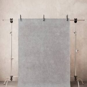 GLOSBE luggmatta Ljusgrå/ljusblå