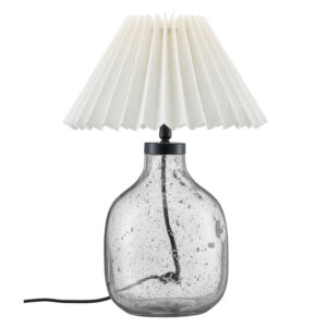 GROOVE Bordslampa Klar/Offwhite
